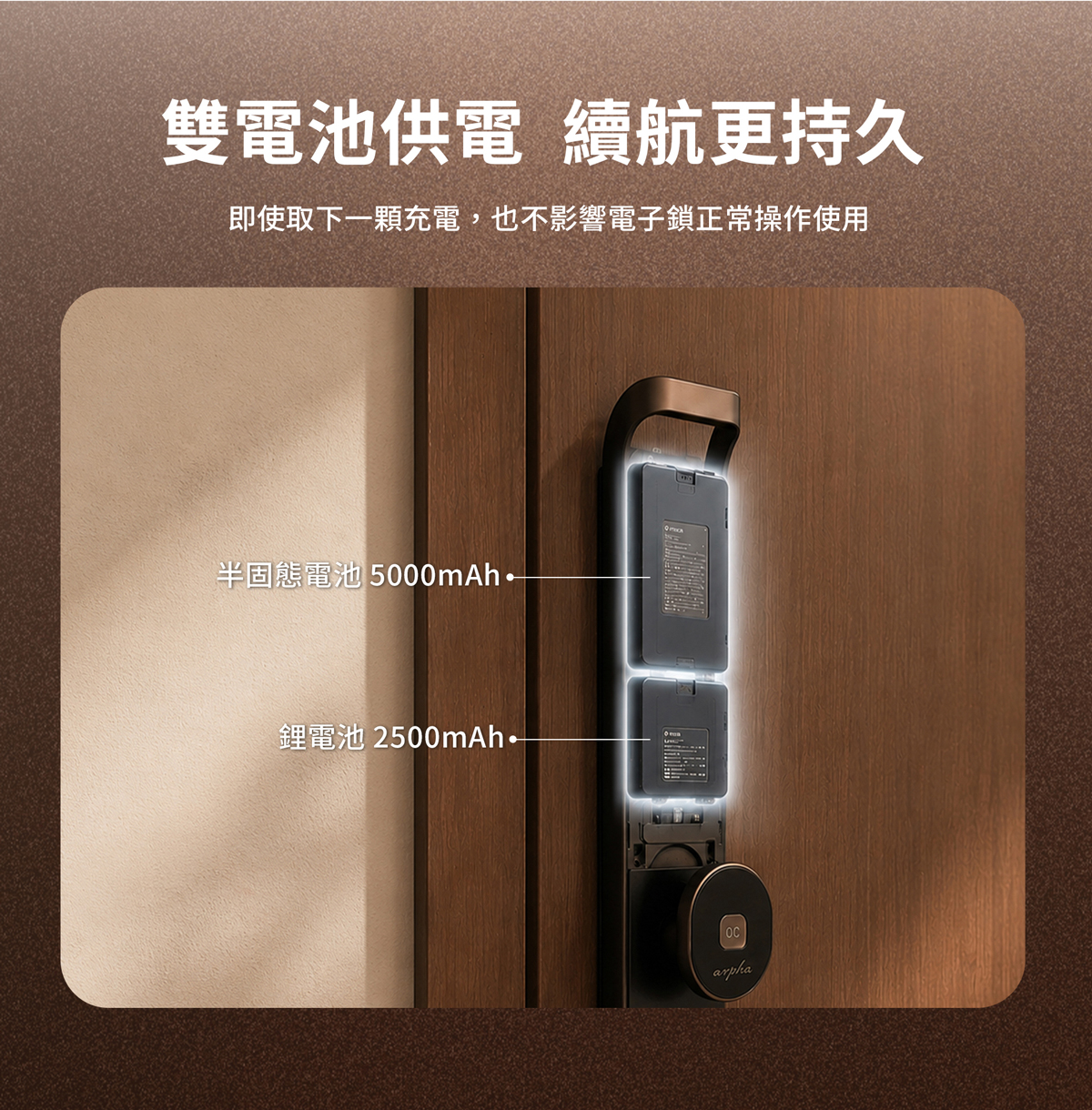 arpha V1 智慧電子鎖 產品特色 03